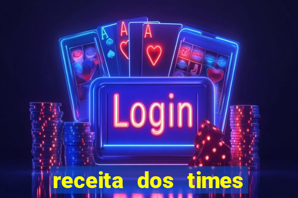 receita dos times brasileiros 2024